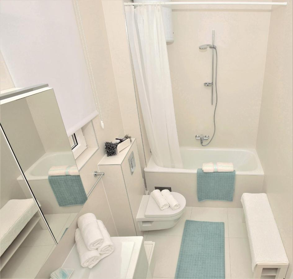 شقة Andor - Lux, Two Beautiful Terraces With Sea & Sunset View ماكارسكا المظهر الخارجي الصورة