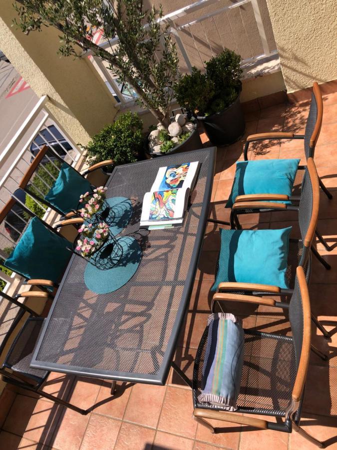 شقة Andor - Lux, Two Beautiful Terraces With Sea & Sunset View ماكارسكا المظهر الخارجي الصورة