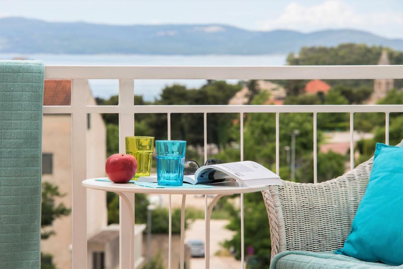 شقة Andor - Lux, Two Beautiful Terraces With Sea & Sunset View ماكارسكا المظهر الخارجي الصورة